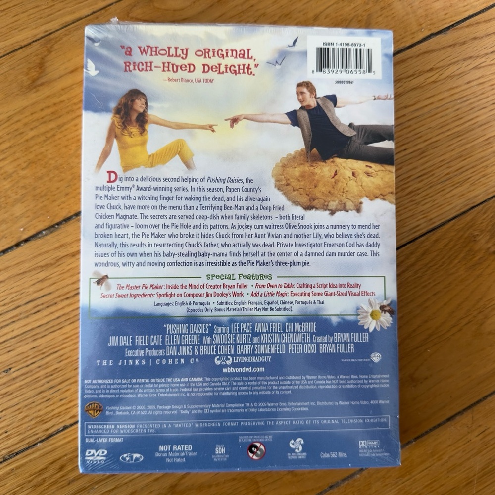 Pushing Daisies: Season 2 (DVD) NEW - Picture 2 of 3